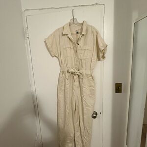 Universal Thread Beige Jumpsuit